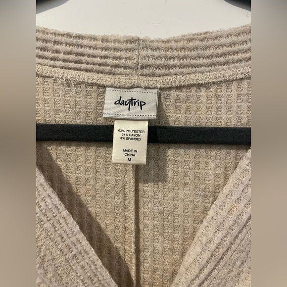 Daytrip Waffle Knit Sweater - Picture 2 of 3
